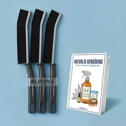 LINOVA FogBorste™ + GRATIS E-bok Med Naturliga Rengöringsrecept
