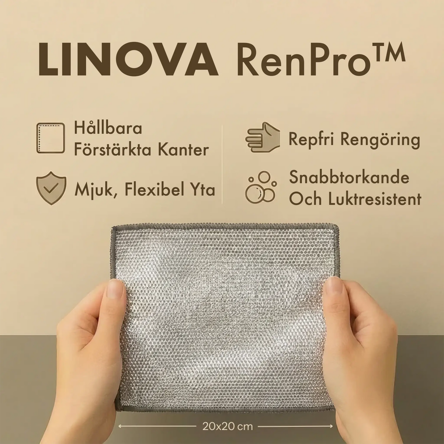 LINOVA RenPro™ + GRATIS E-bok Med Naturliga Rengöringsrecept